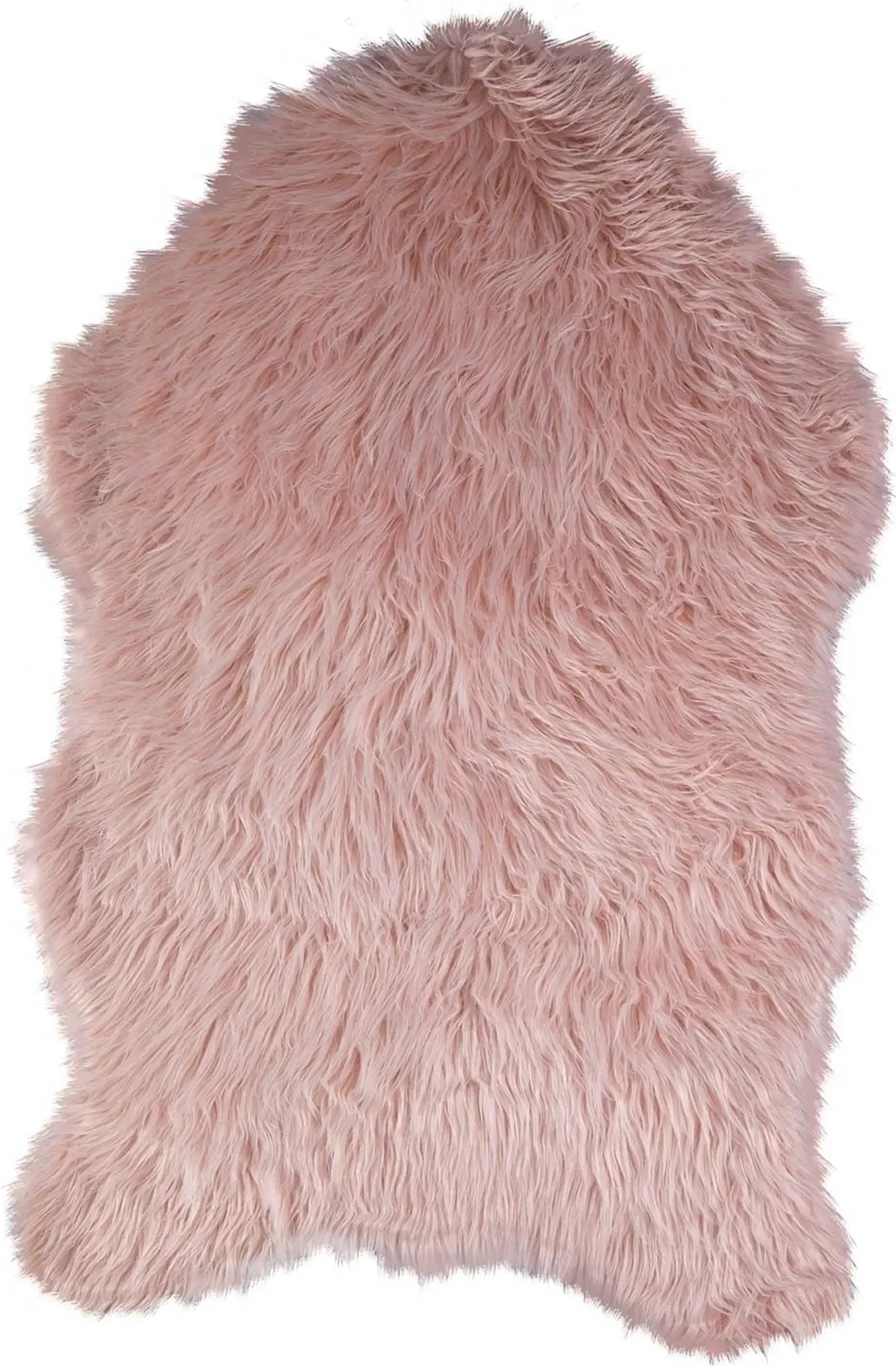 Kunstfell – Rosa, 90 × 60 cm