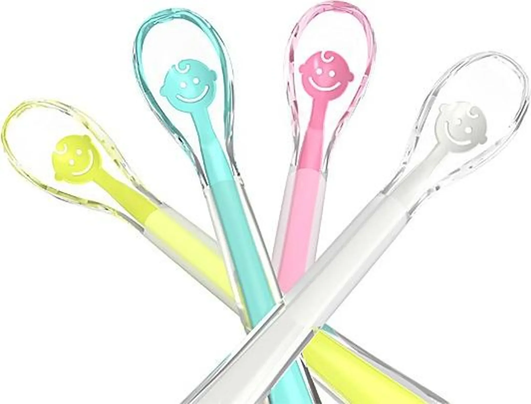 Baby Ono Babylöffel aus Silikon „Baby's Smile Mix“