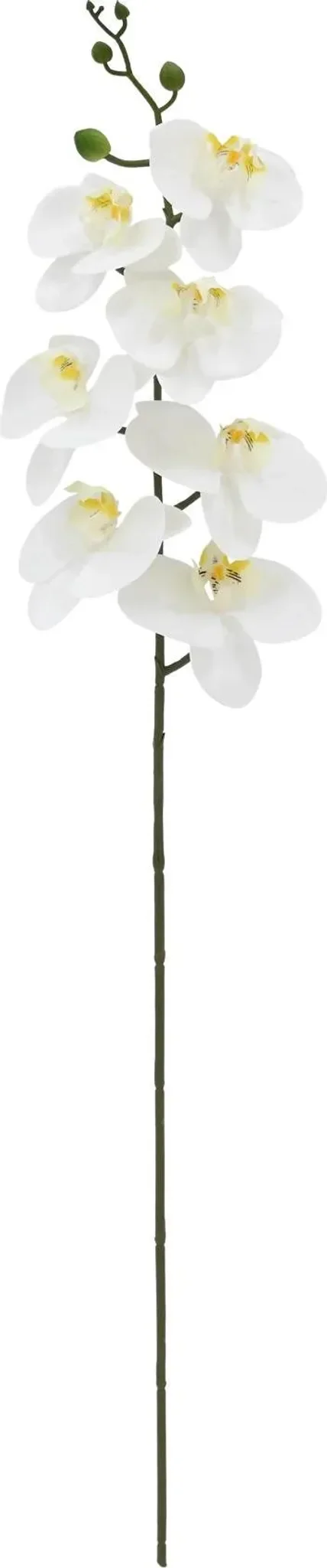 Aplanta Künstliche Orchidee „Chen Lu“ – 86 cm • Weiß • Elegante Indoor-Kunstblume