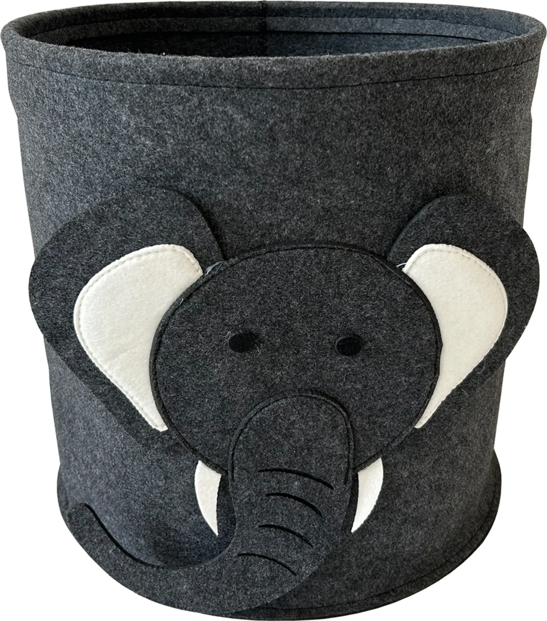 Aufbewahrungskorb Elefant rund