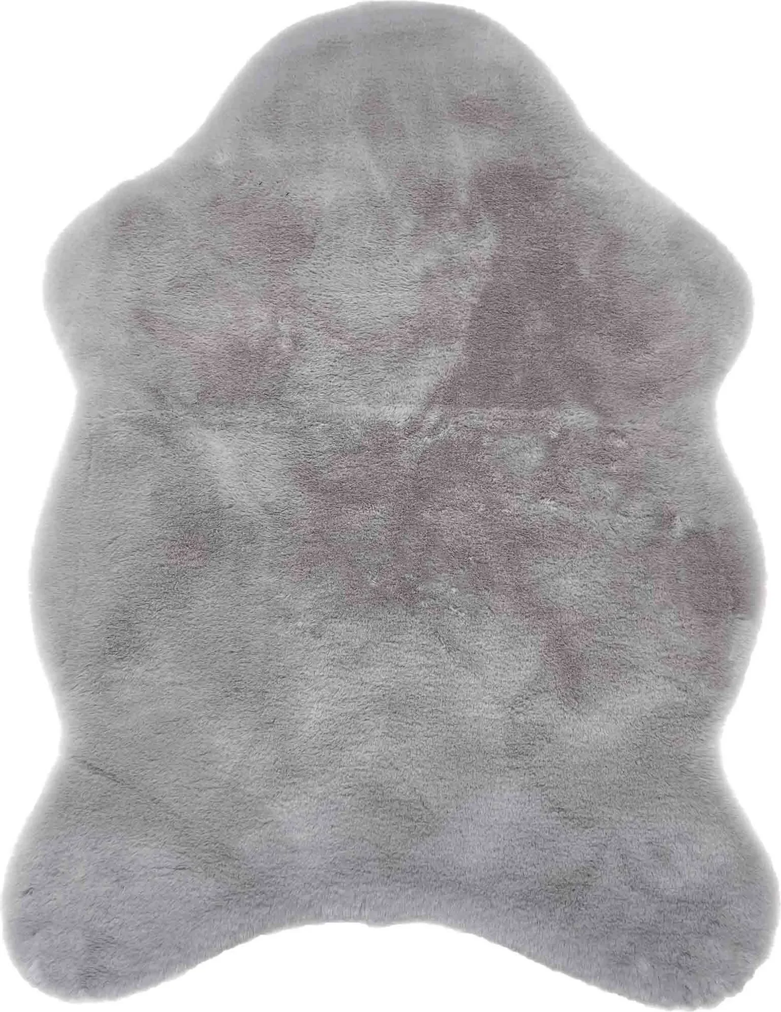 Astra Dekofell „Elda“ – Silber, 40 × 60 cm