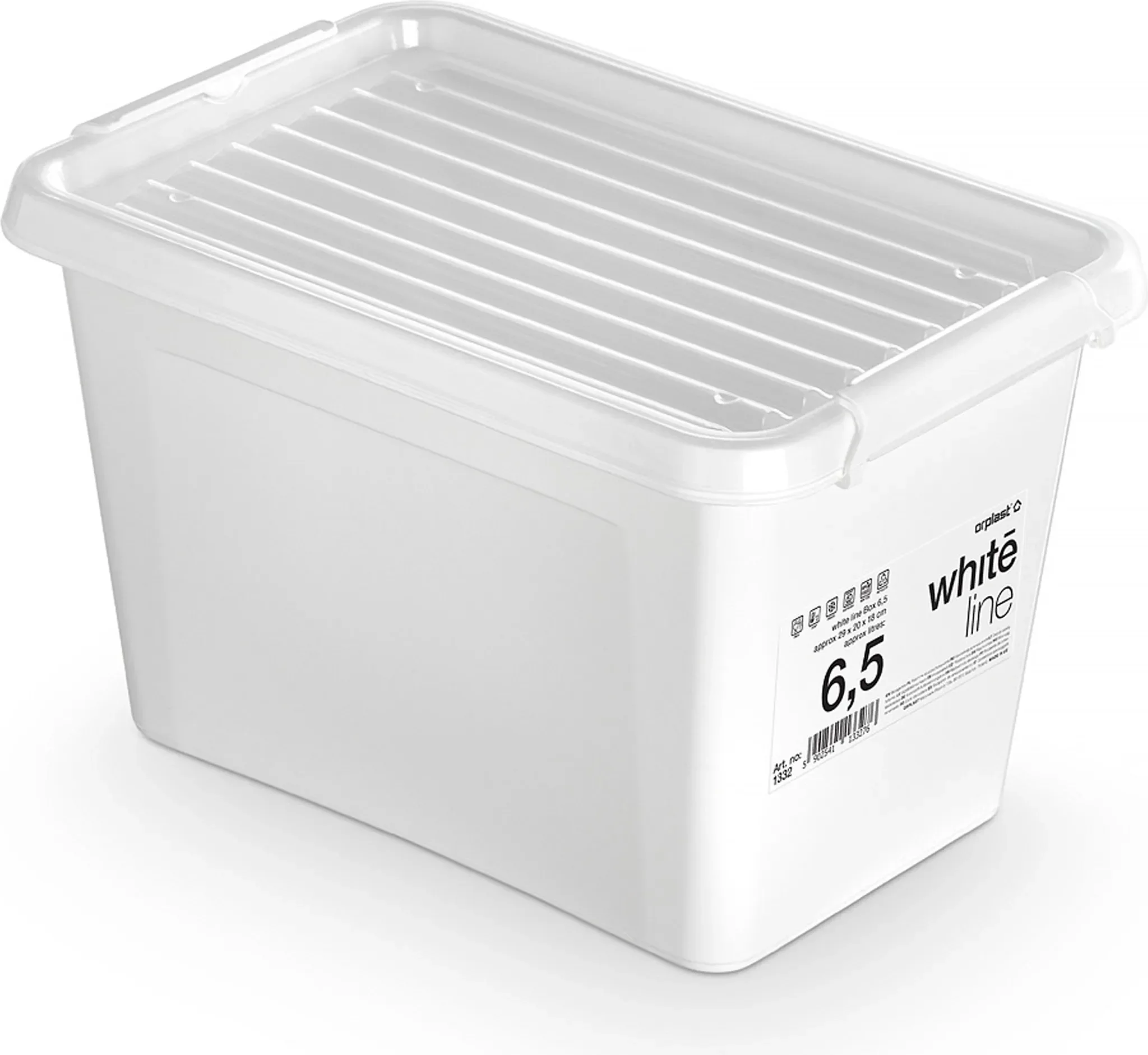 Aufbewahrungsbox mit Deckel Clips Organizer 6,5 L