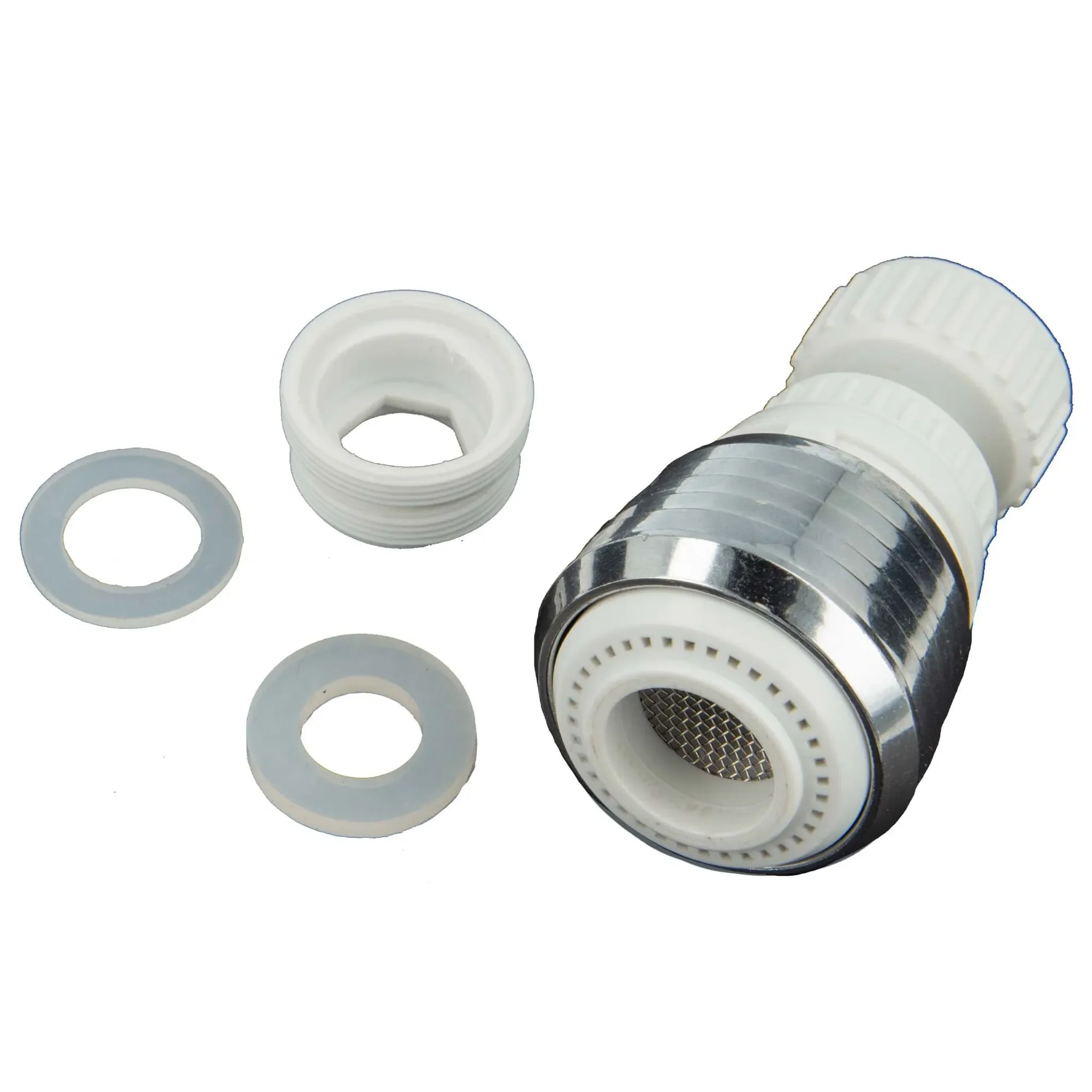 EUROTOOLS Schwenkbarer Kugel-Strahlregler – 2-Strahlfunktion, M22/M24