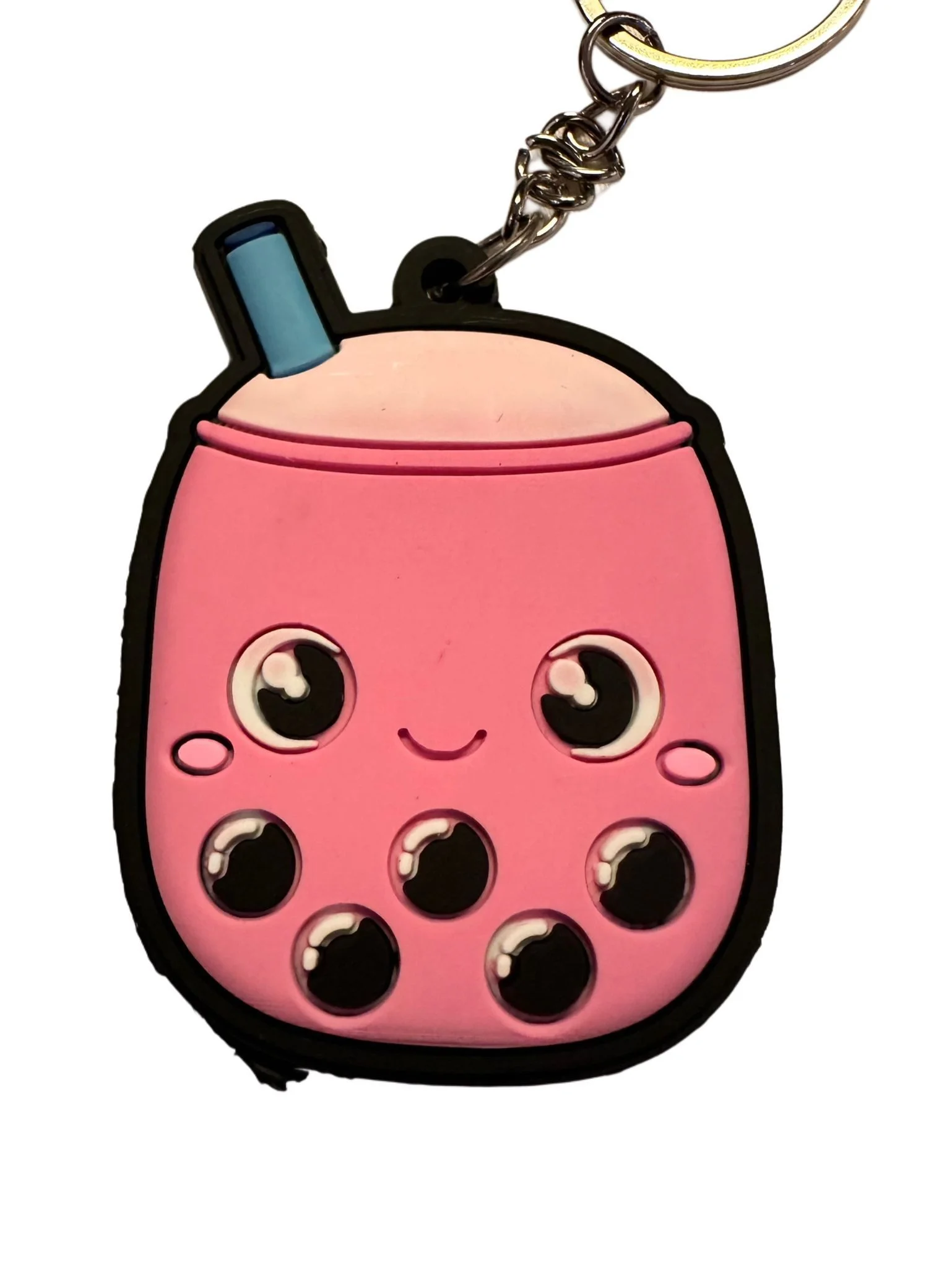 Schlüsselanhänger „Bubble Tea“ – Mini-Anhänger 6 cm, Flieder